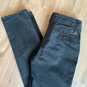 Vans Youth Black Chinos - Size 12